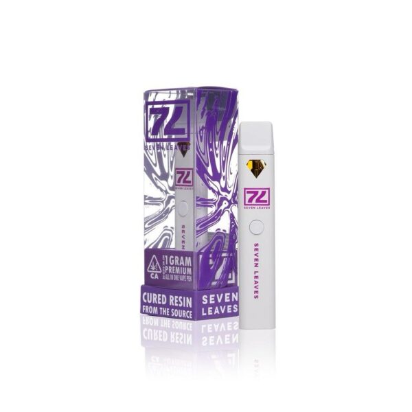 Seven Leaves AIO Cured Resin Disposable